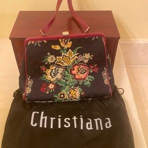 Vintage Embroidered Bag by Christiana